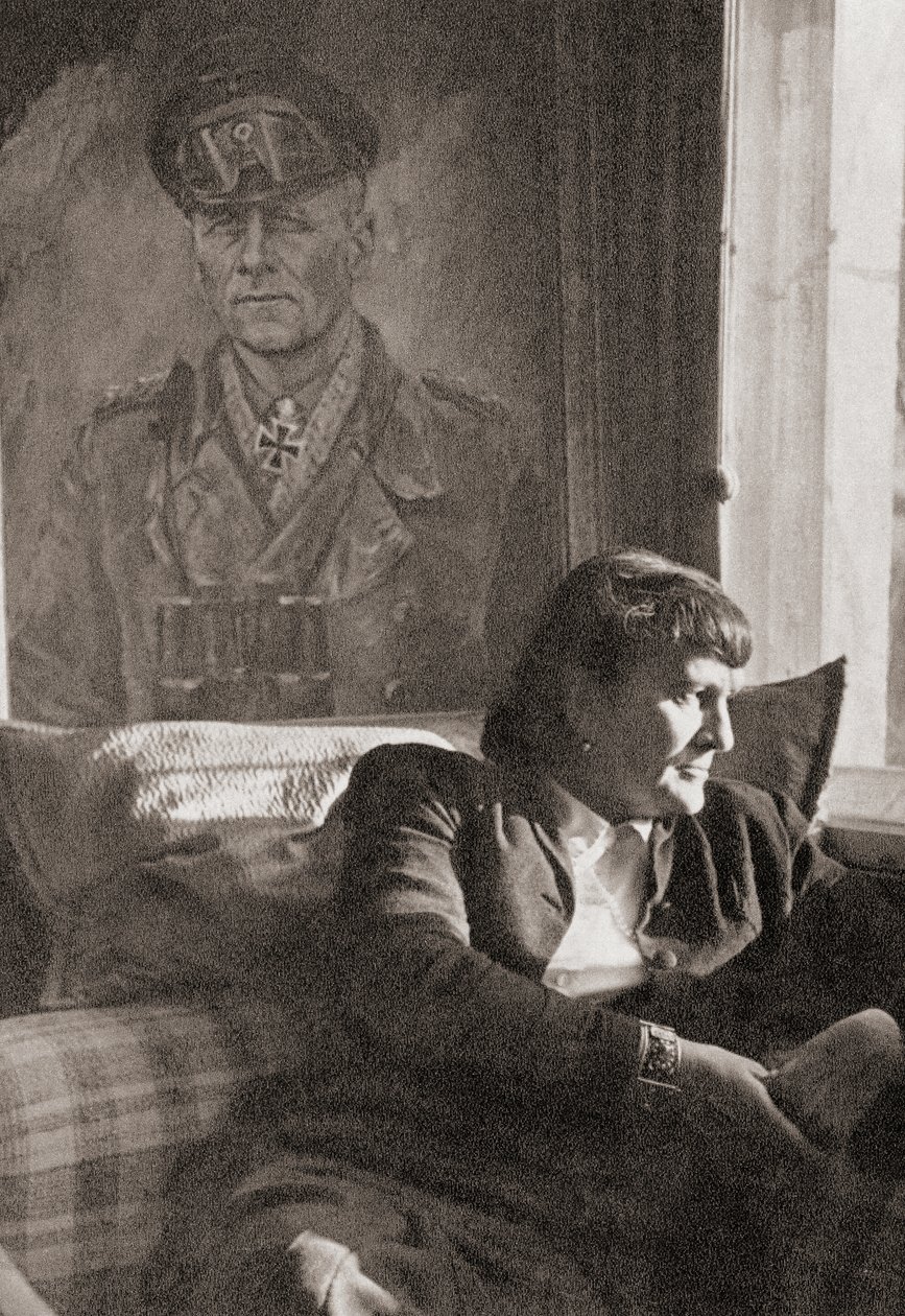 Frau Rommel by English School: Premium art reproduction