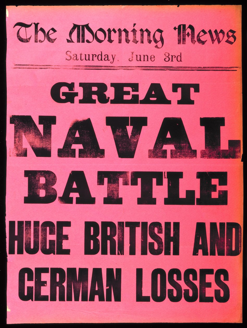 Front Page of The Morning News, 3rd June 1816 by English School