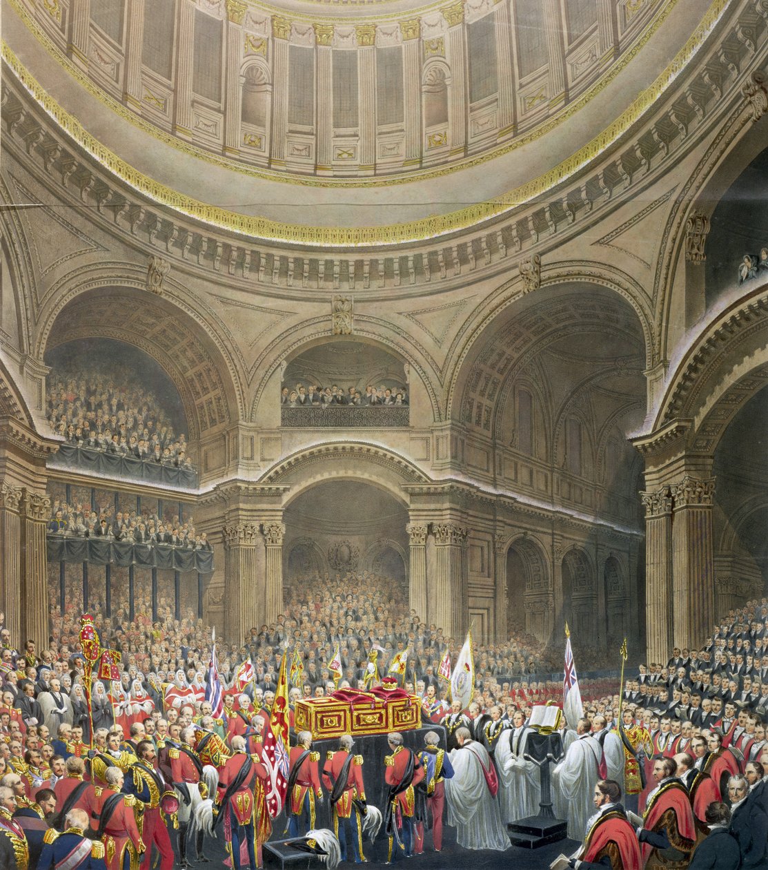 Funeral of Arthur Wellesley, Duke of Wellington in St. Paul