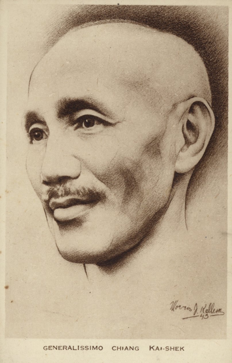 Generalissimo Chiang Kai-shek by English School