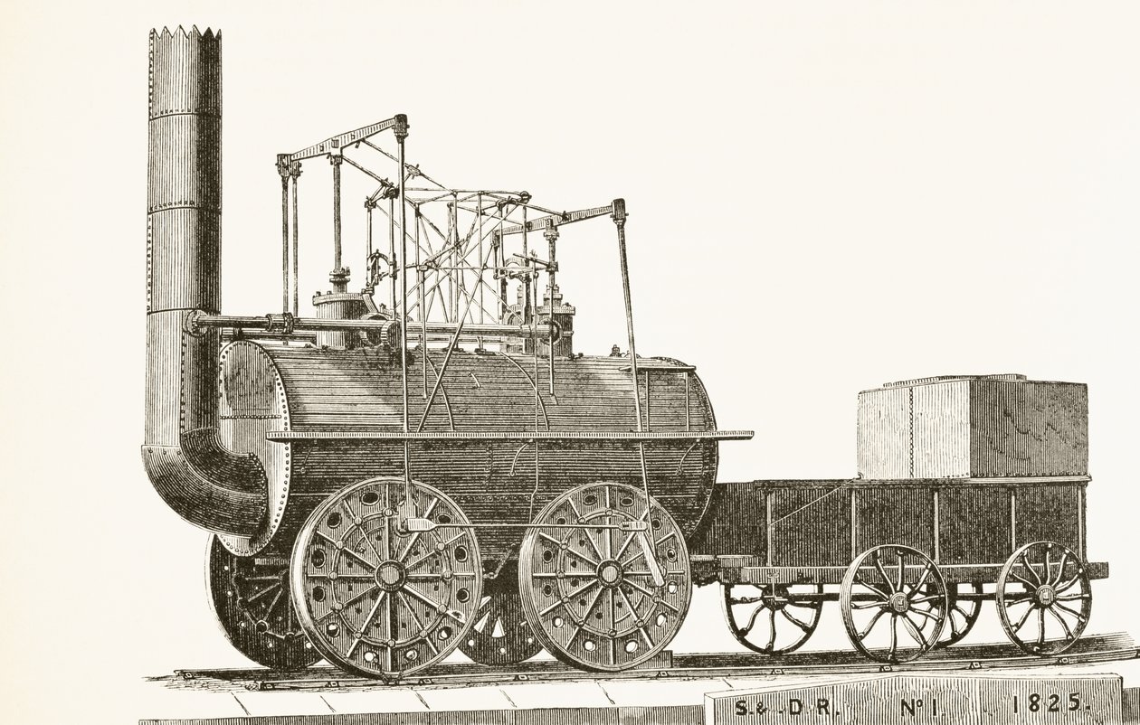 George Stephenson Invention Steam Locomotive
