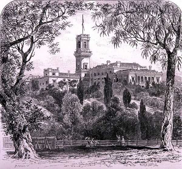 Government House, Melbourne, Australia, from 