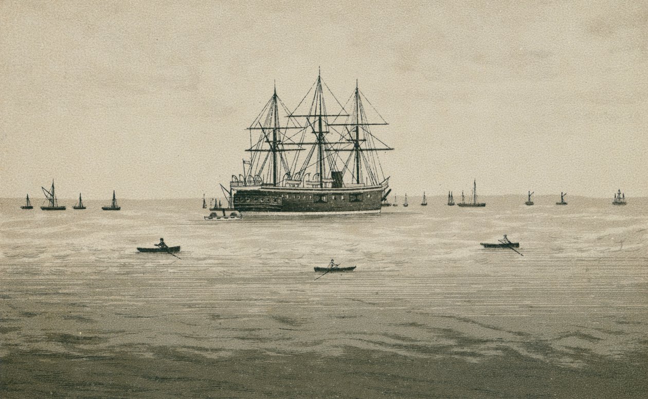 HMS Penelope by English School