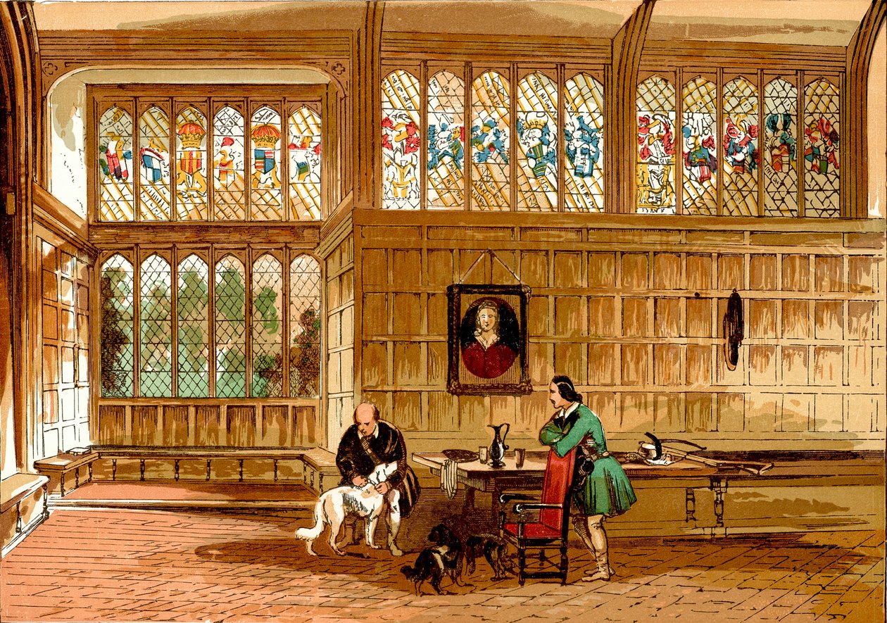 Hall at Ockwells, Berkshire by English School