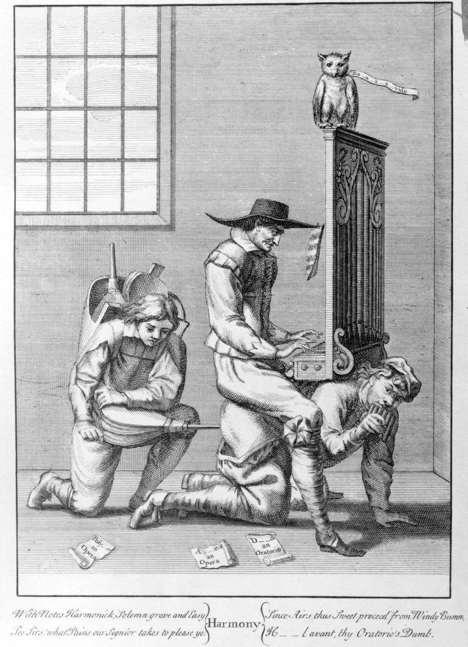 Harmony, 1735 by English School