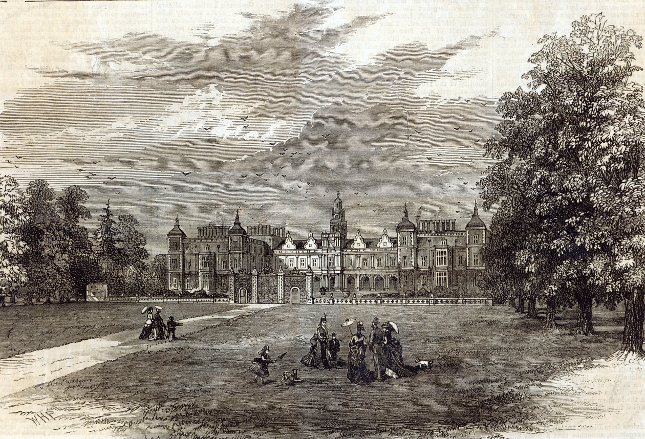 Hatfield House, the Seat of the Marquis of Salisbury, from 