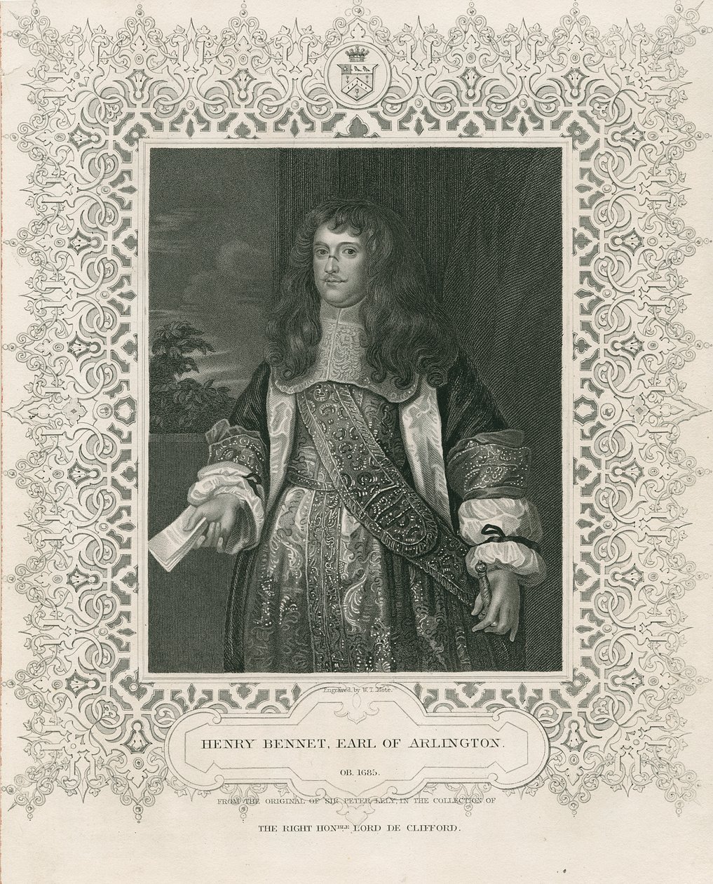Henry Bennet, 1st Earl of Arlington, from 