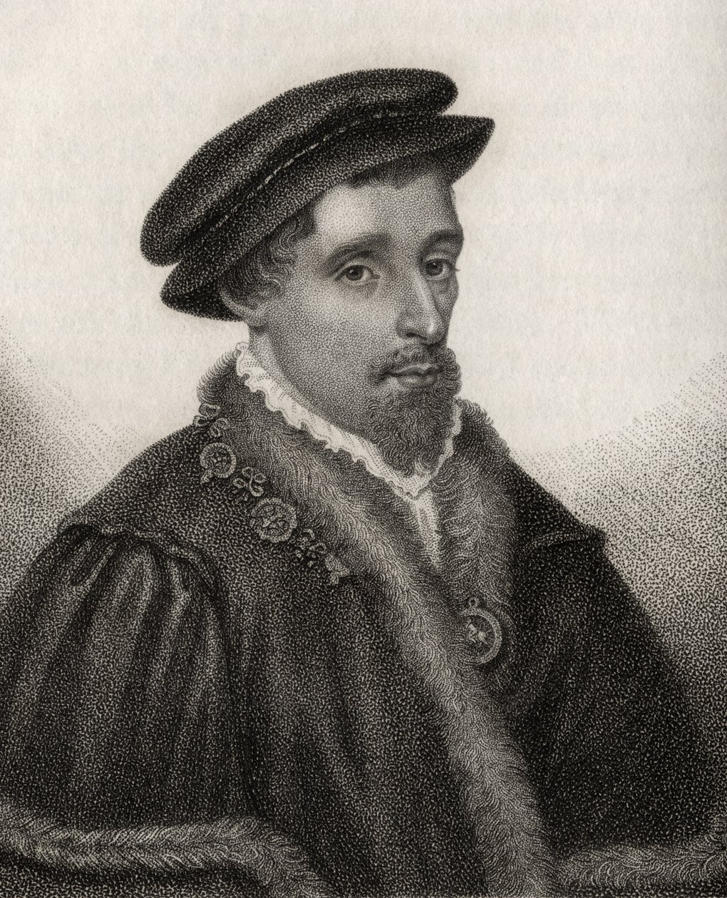 Henry Howard, Earl of Surrey, engraved by Rivers, from 