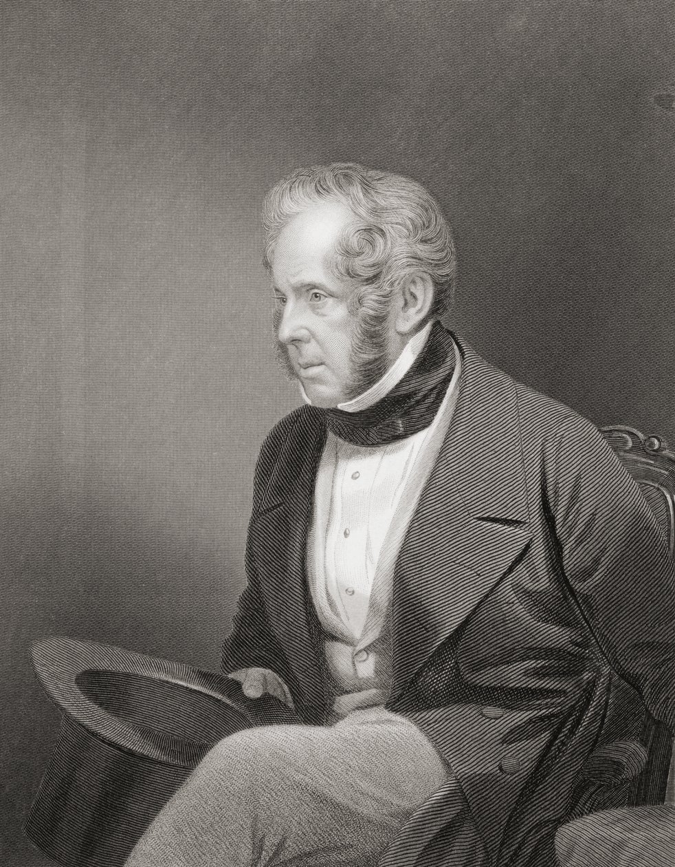 Henry John Temple, 3rd Viscount Palmerston by English School