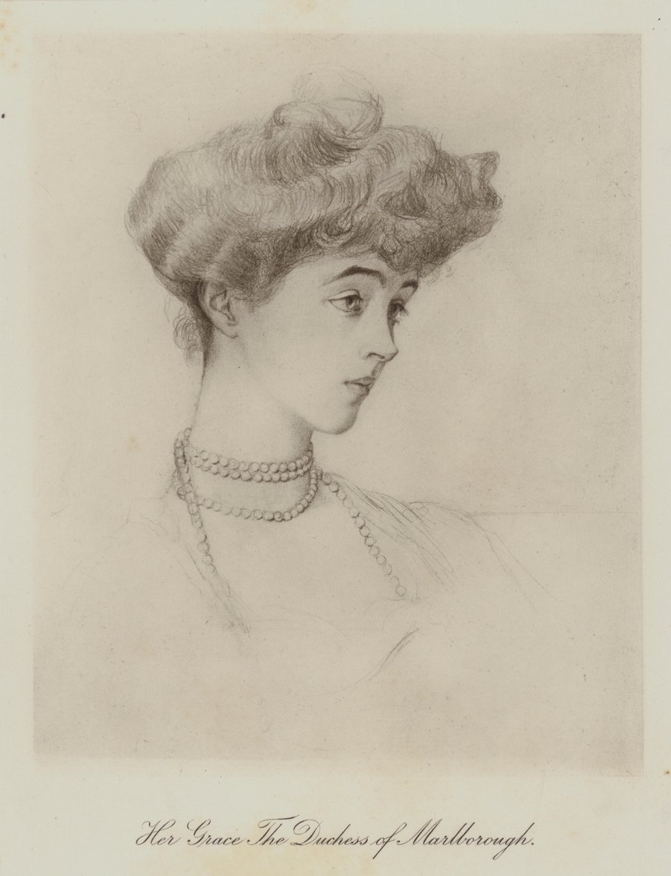 Her Grace the Duchess of Marlborough by English School