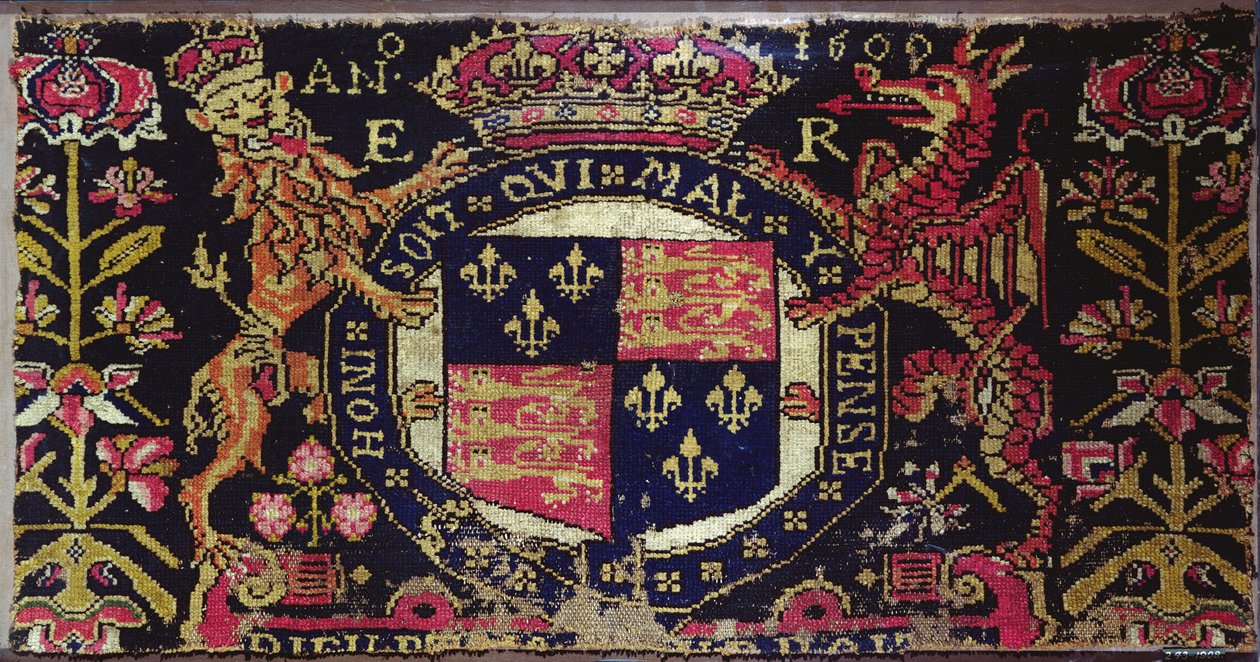 Heraldic Panel Carpet, 1600 by English School