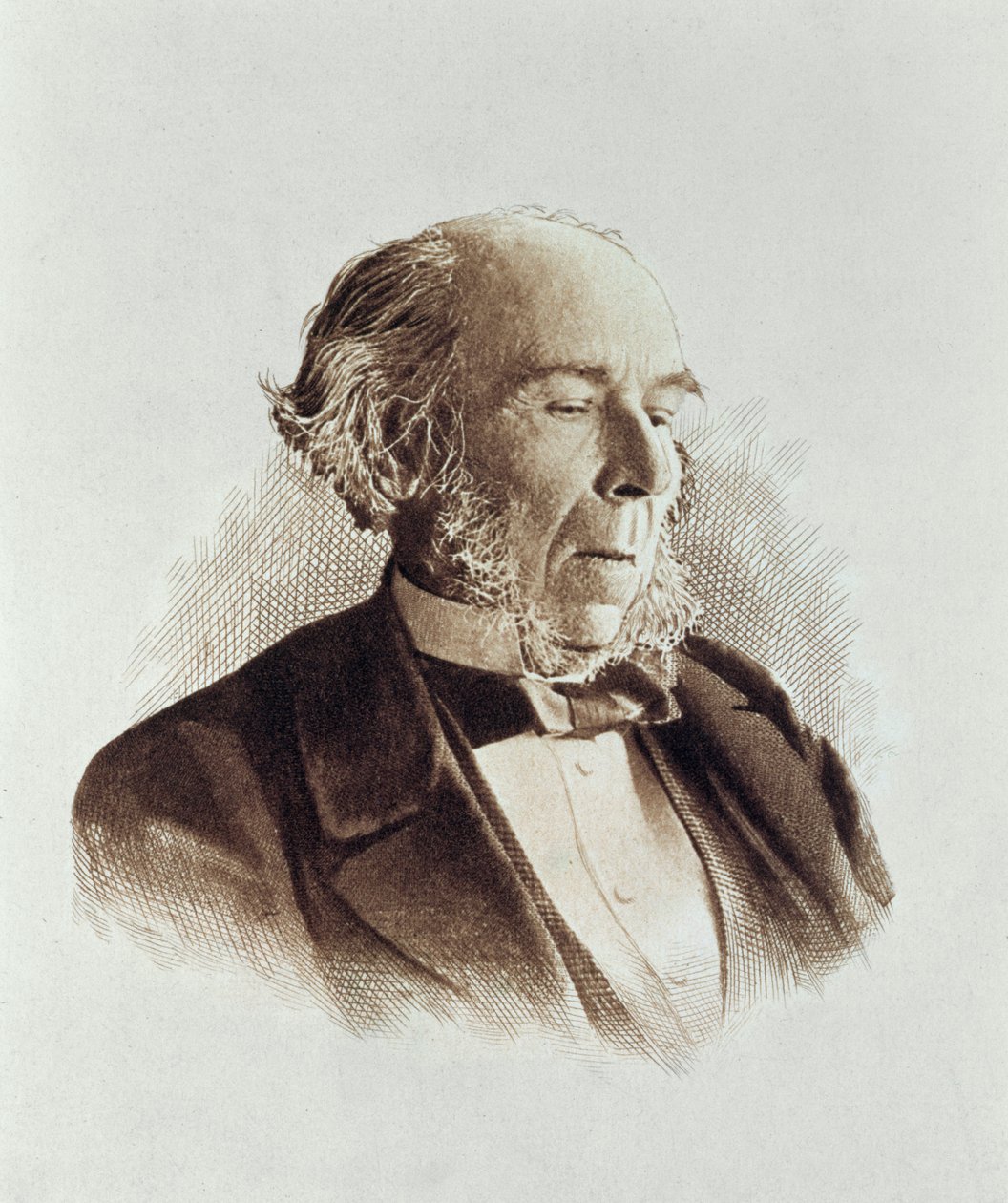 Herbert Spencer (1820-1903) by English School
