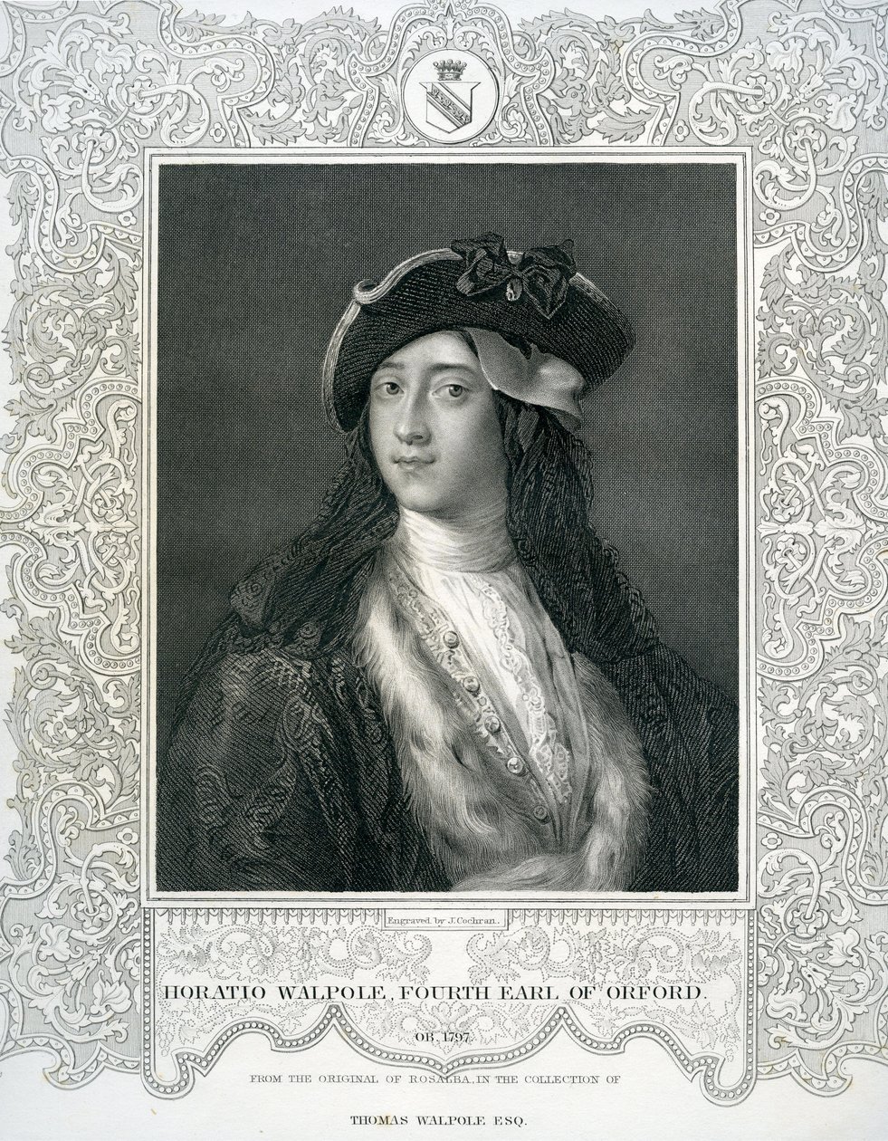 Horatio Walpole, Fourth Earl of Orford (1717-97) by English School