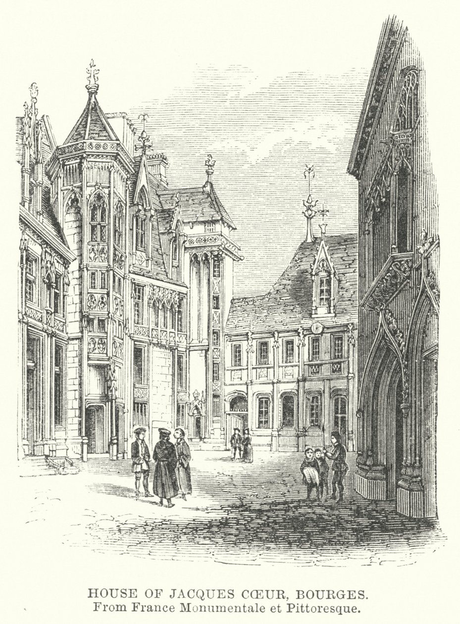 House of Jacques Coeur, Bourges by English School