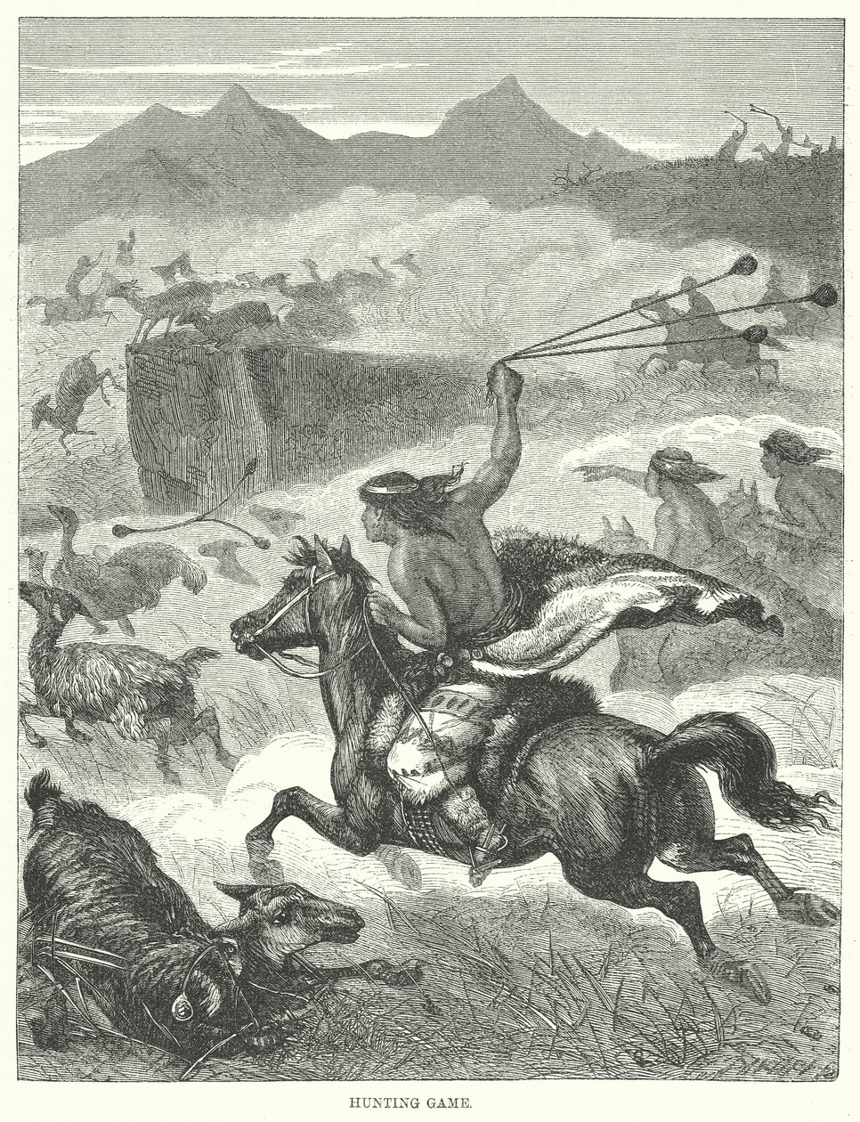 Hunting Game by English School