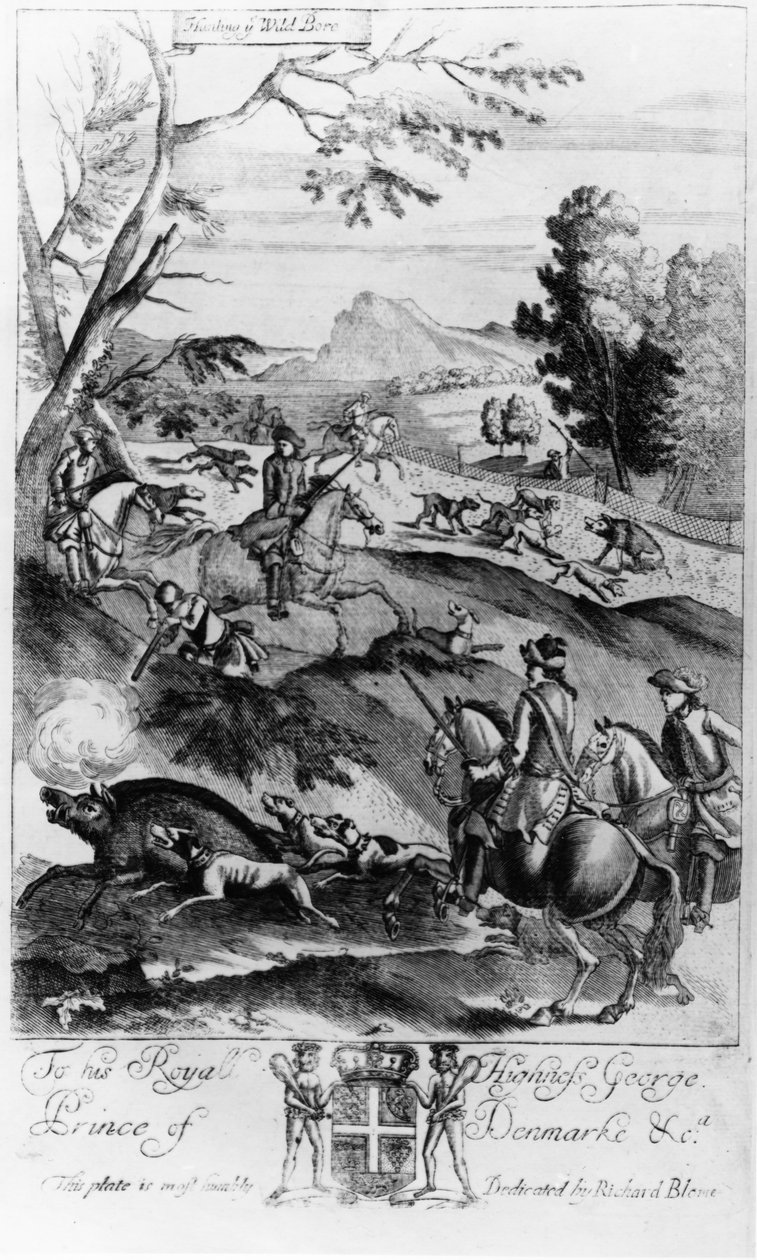 Hunting the Wild Boar, from 