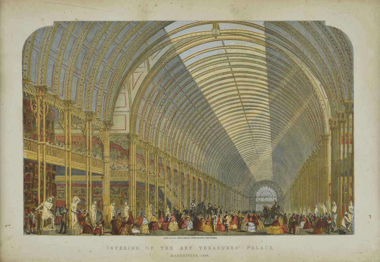 Interior of the Art Treasurers’ Palace by English School
