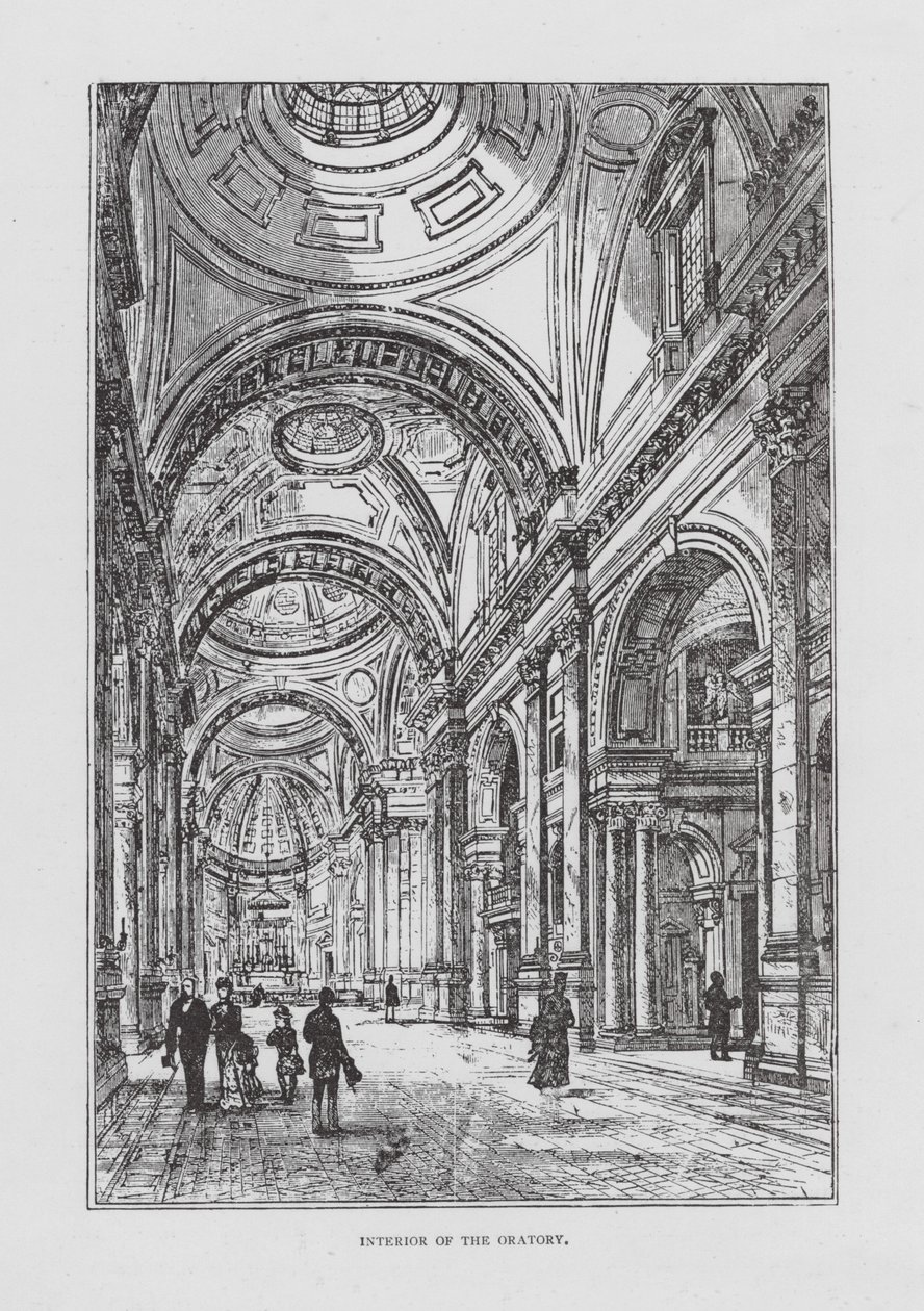 Interior of the Oratory by English School