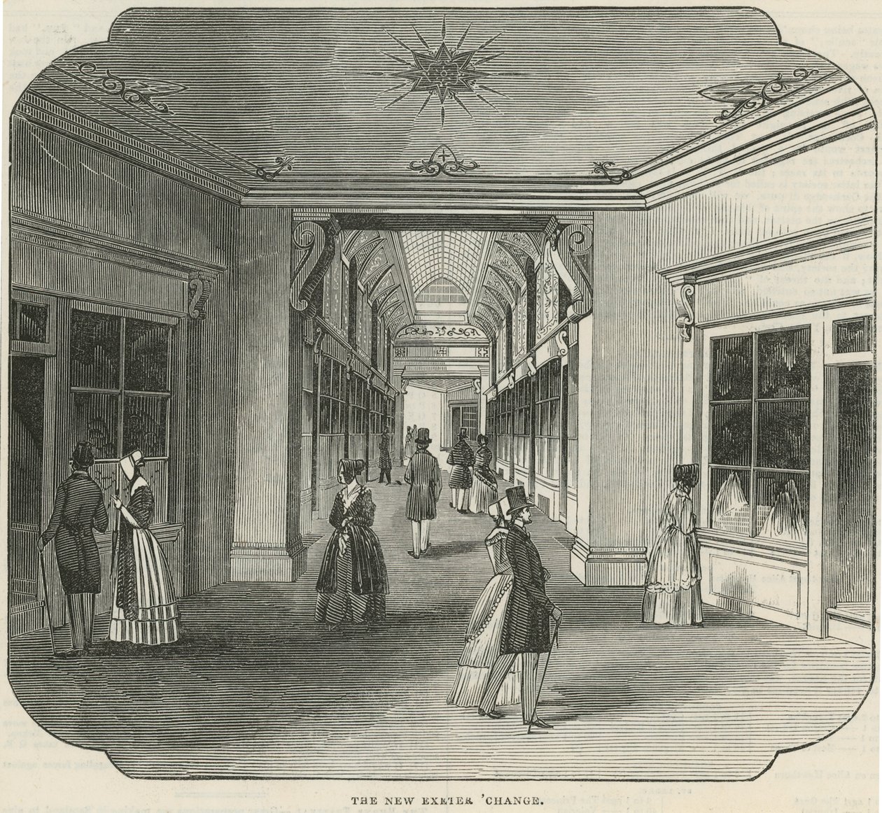 Interior of the New Exeter 