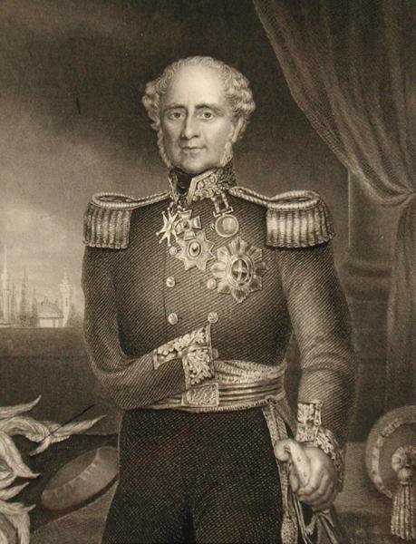 James Henry Somerset Fitzroy (1788-1855) 1st Baron Raglan by English School