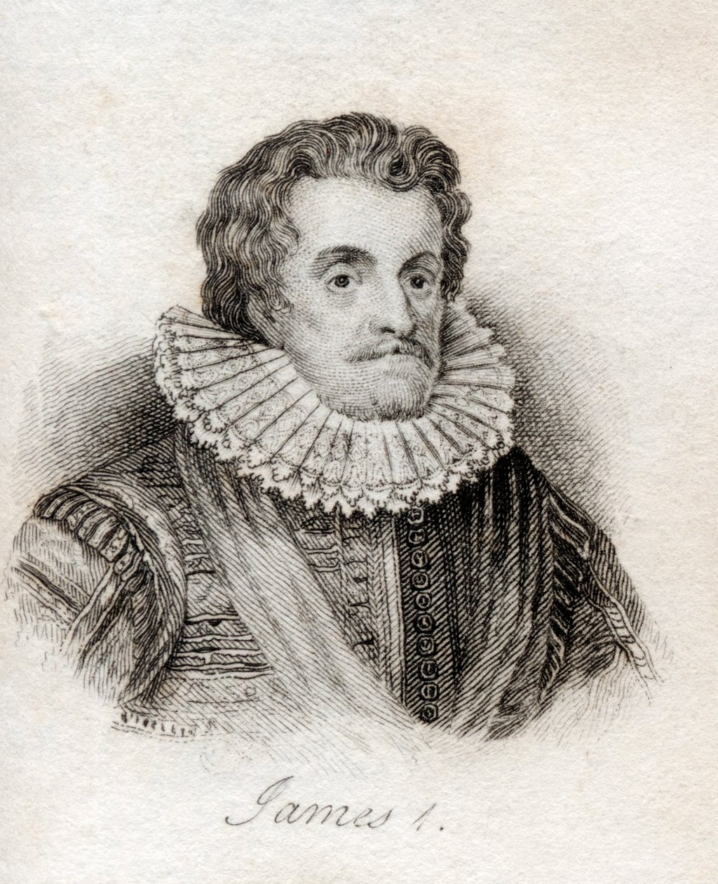 James I of England, from 