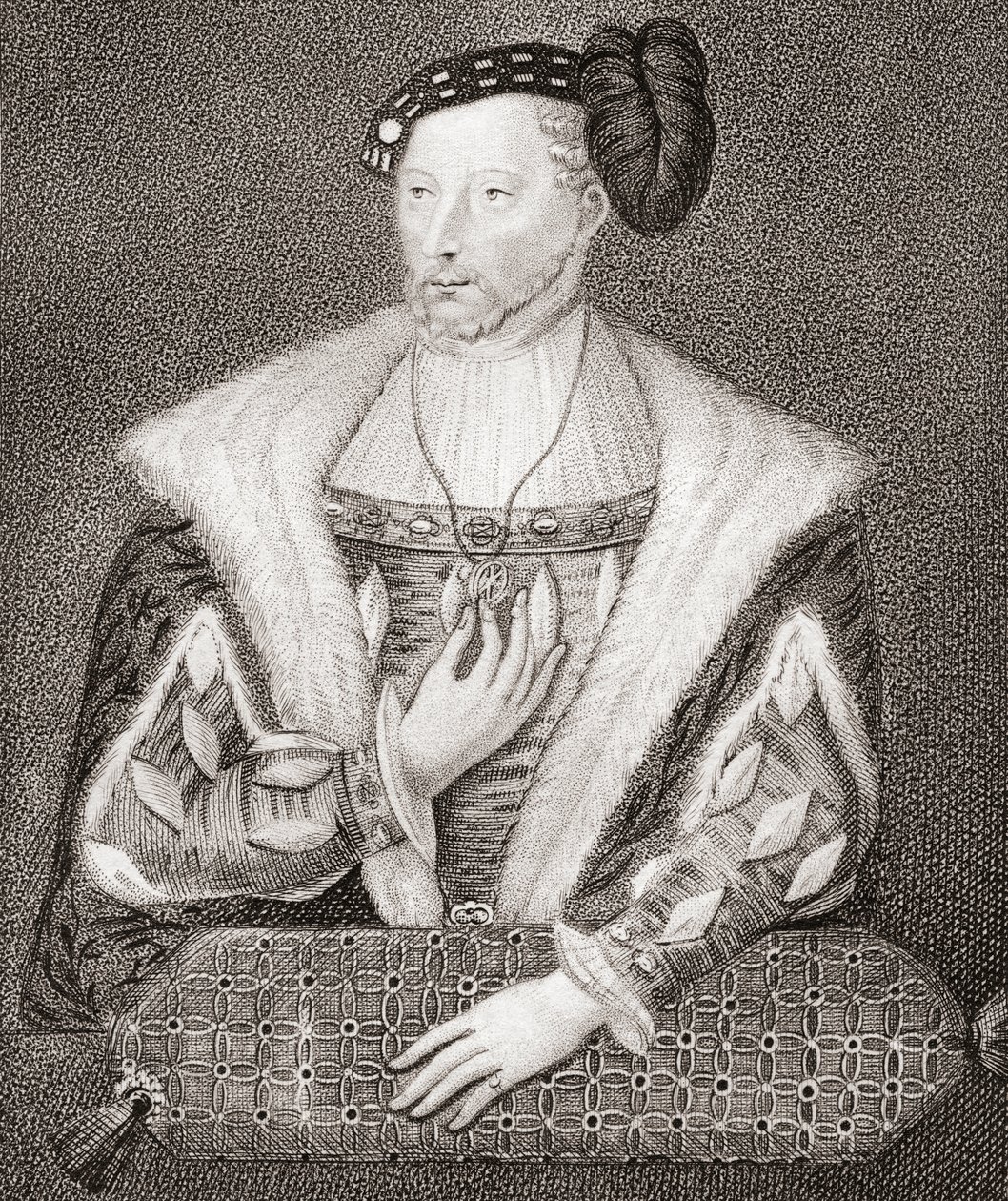 James V, King of Scots by English School