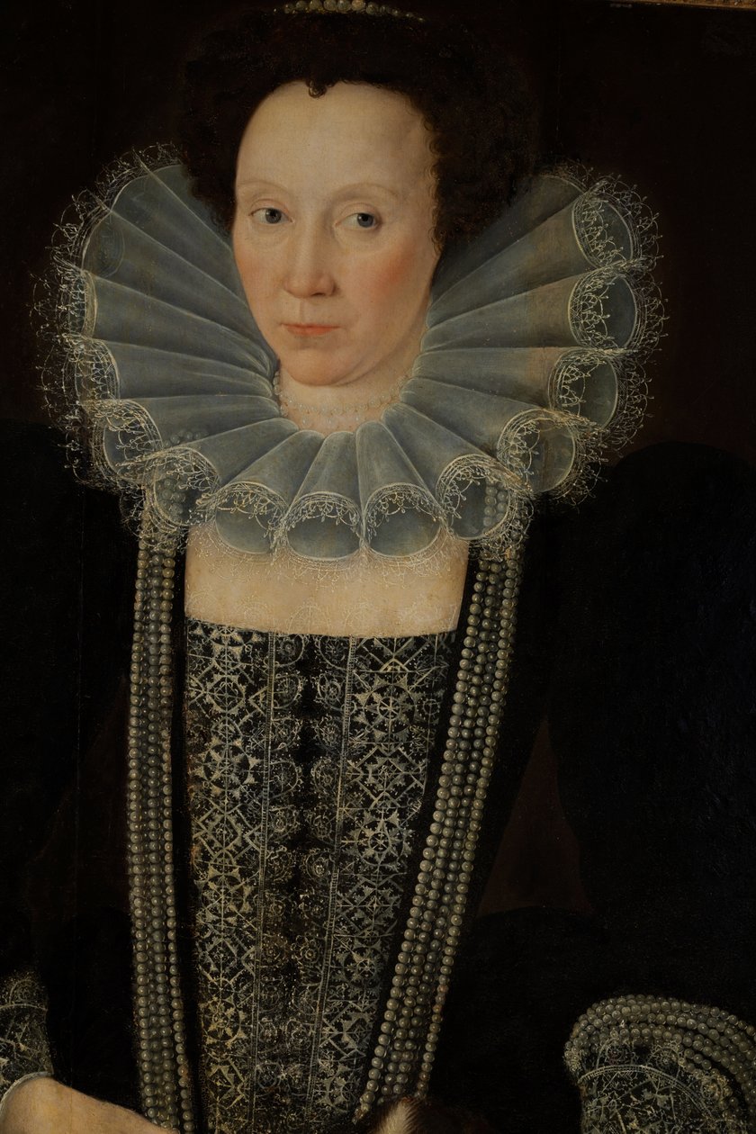 Jane Weston, second wife of Sir Thomas Bisshopp by English School