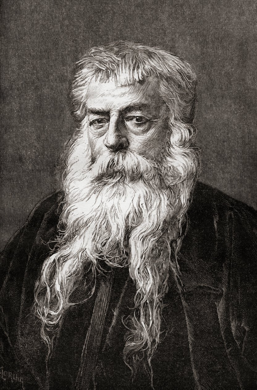 Jean-Louis Ernest Meissonier (1815-1891) From The Review of Reviews, Published 1891 by English School