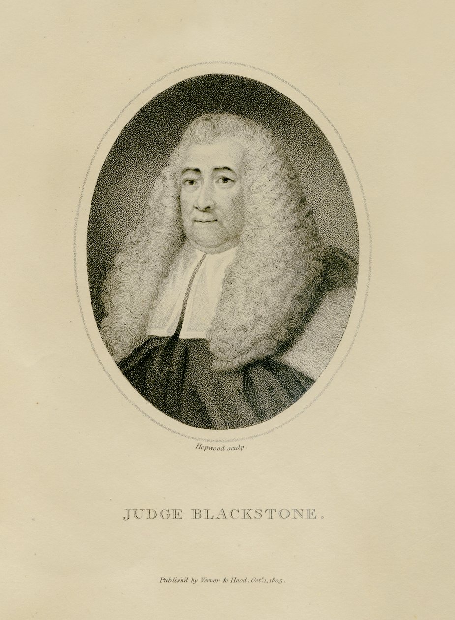Judge Blackstone by English School