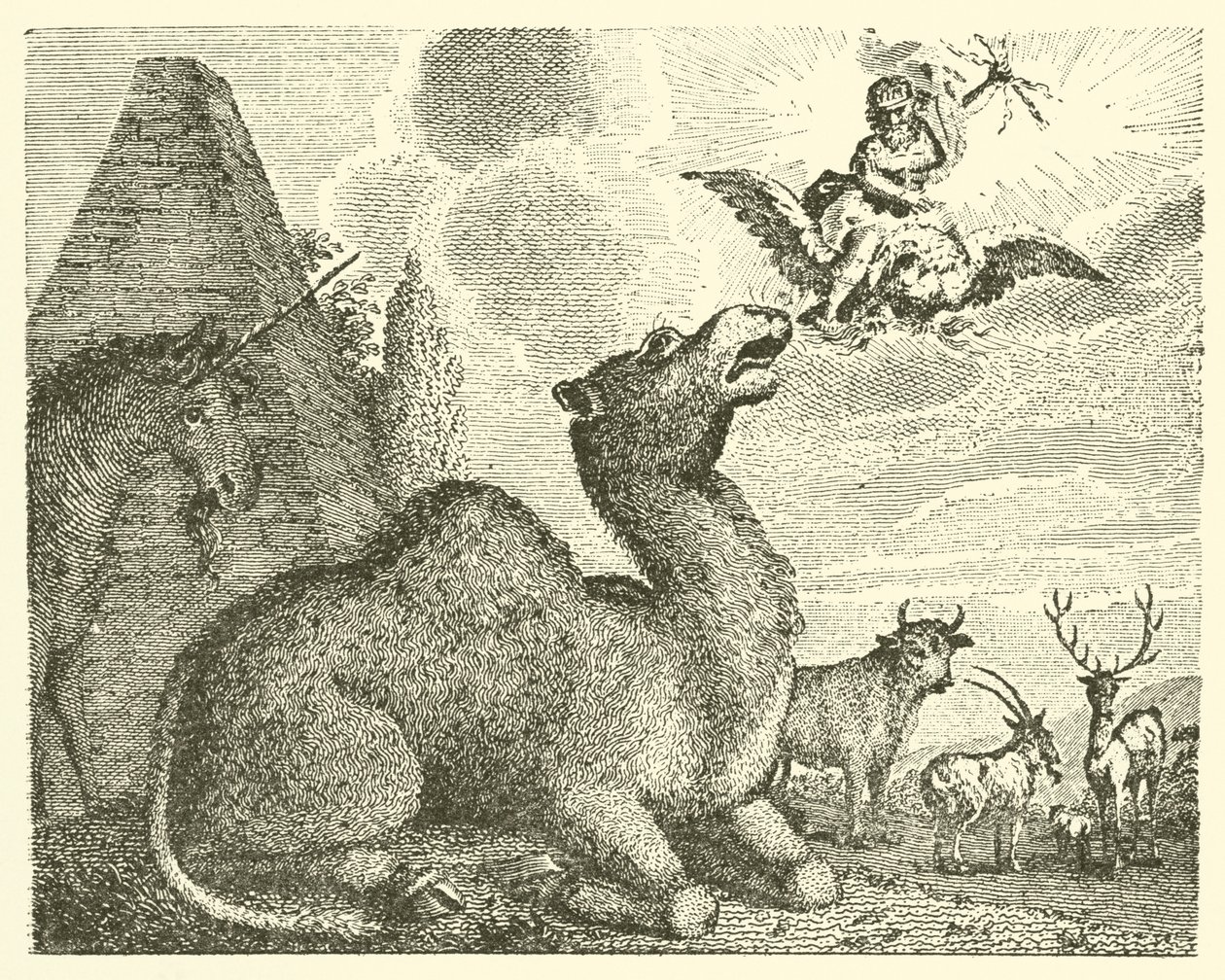 Jupiter and the Camel by English School