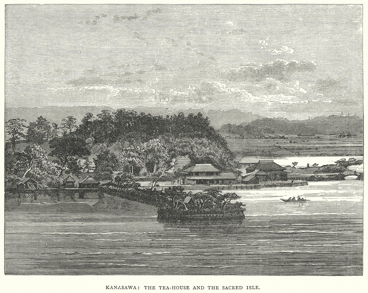 Kanasawa: The Tea-House and the Sacred Isle by English School