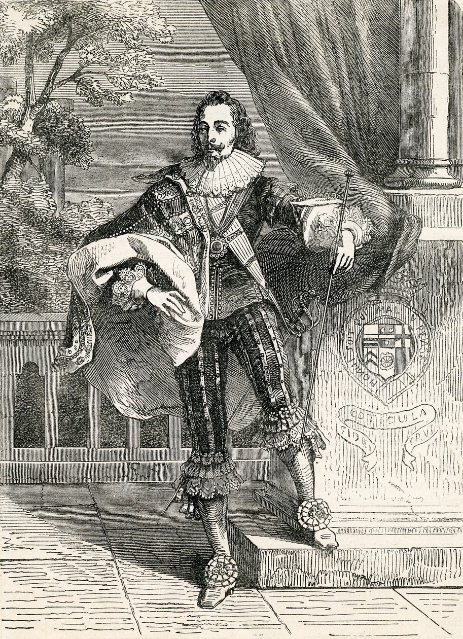 King Charles I, illustration taken from John Cassell