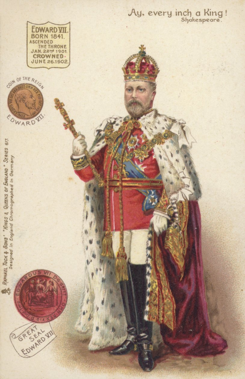 King Edward VII by English School