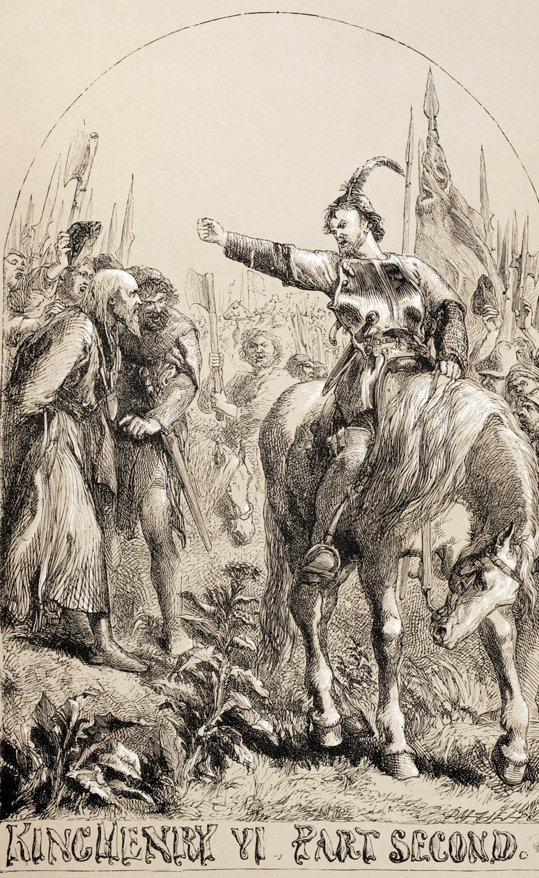 King Henry VI, Part II, 1890 by English School