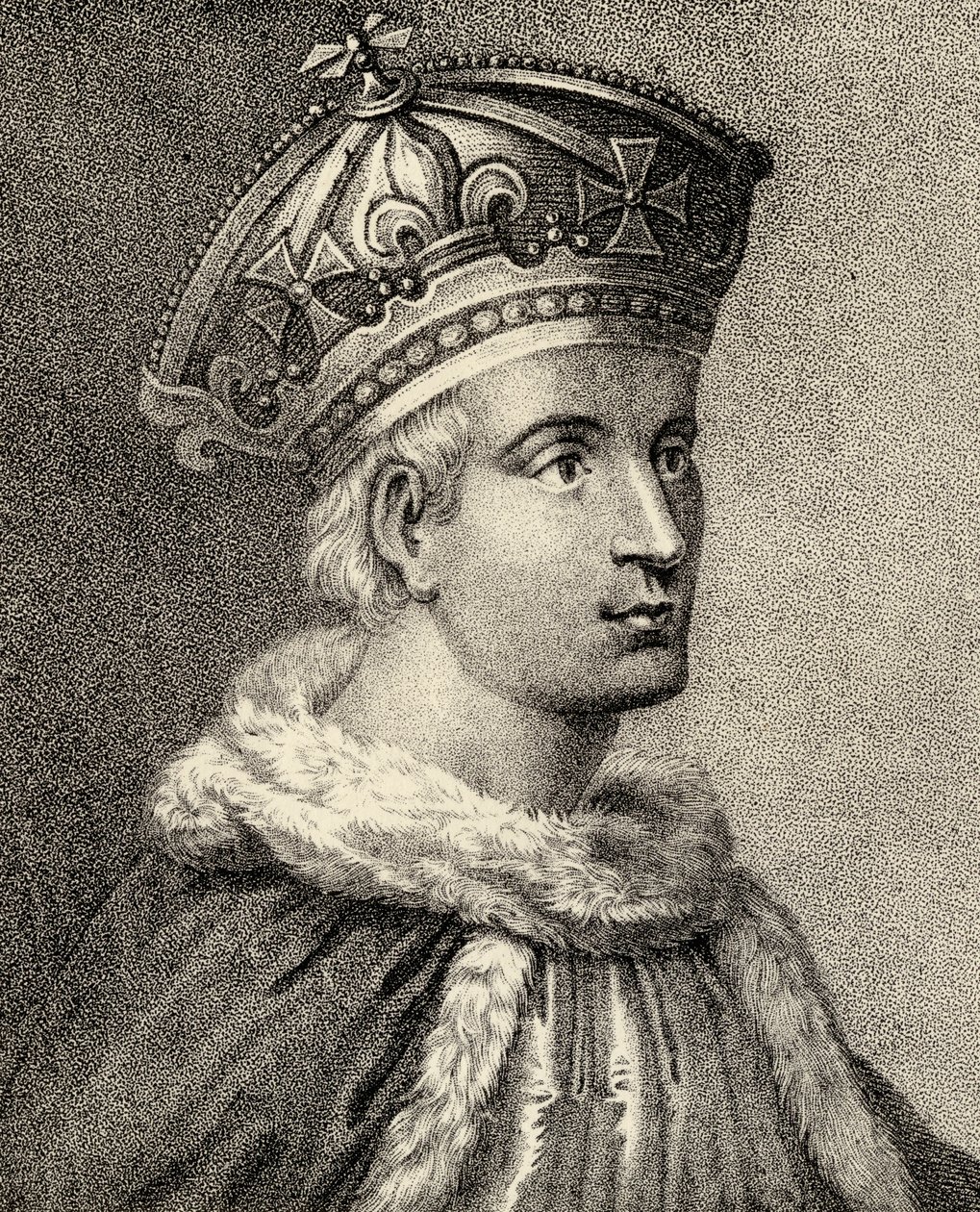 King Henry VI of England, illustration from 