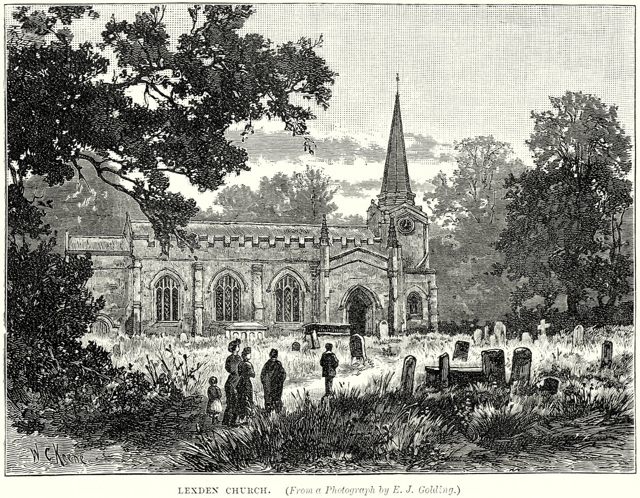 Lexden Church by English School