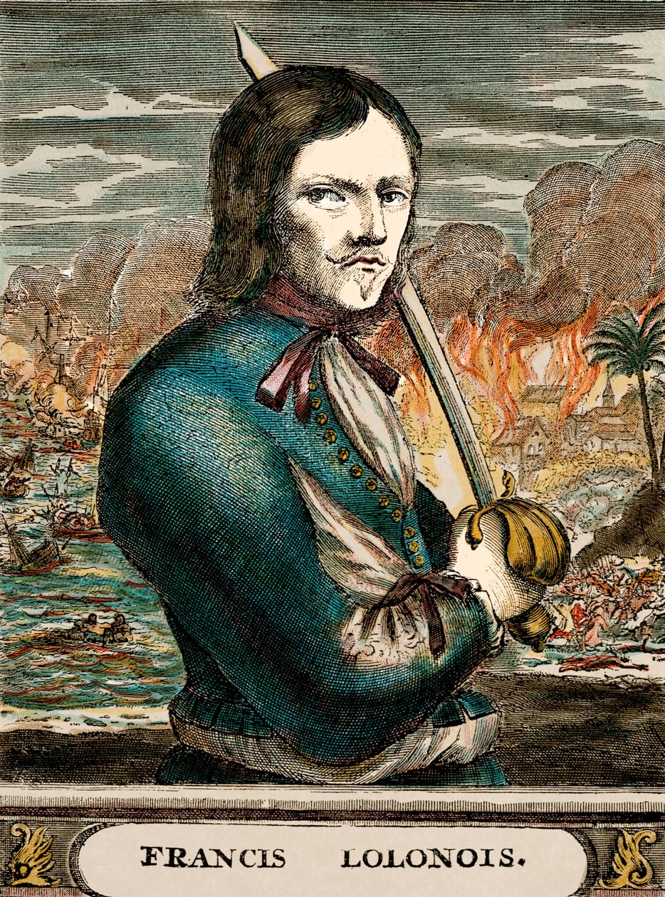 Lolonois the Buccaneer by English School