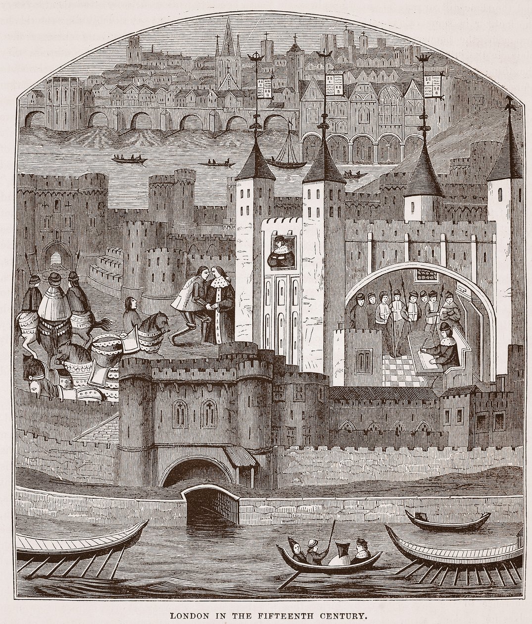 London in the Fifteenth Century by English School