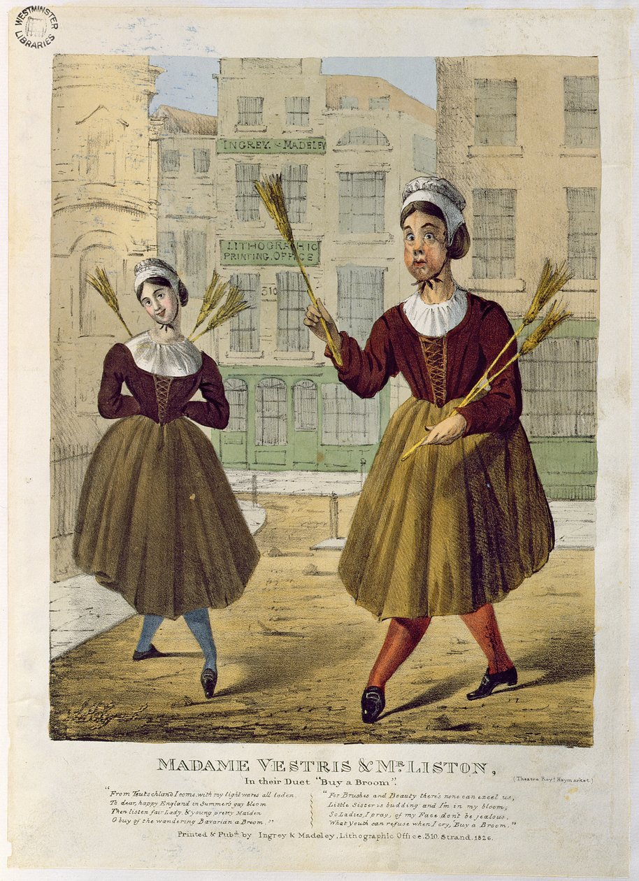 Madame Vestris and Mr. Liston in Their Duet 