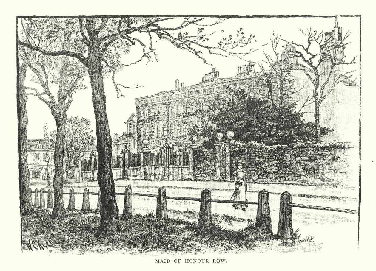 Maid of Honour Row by English School