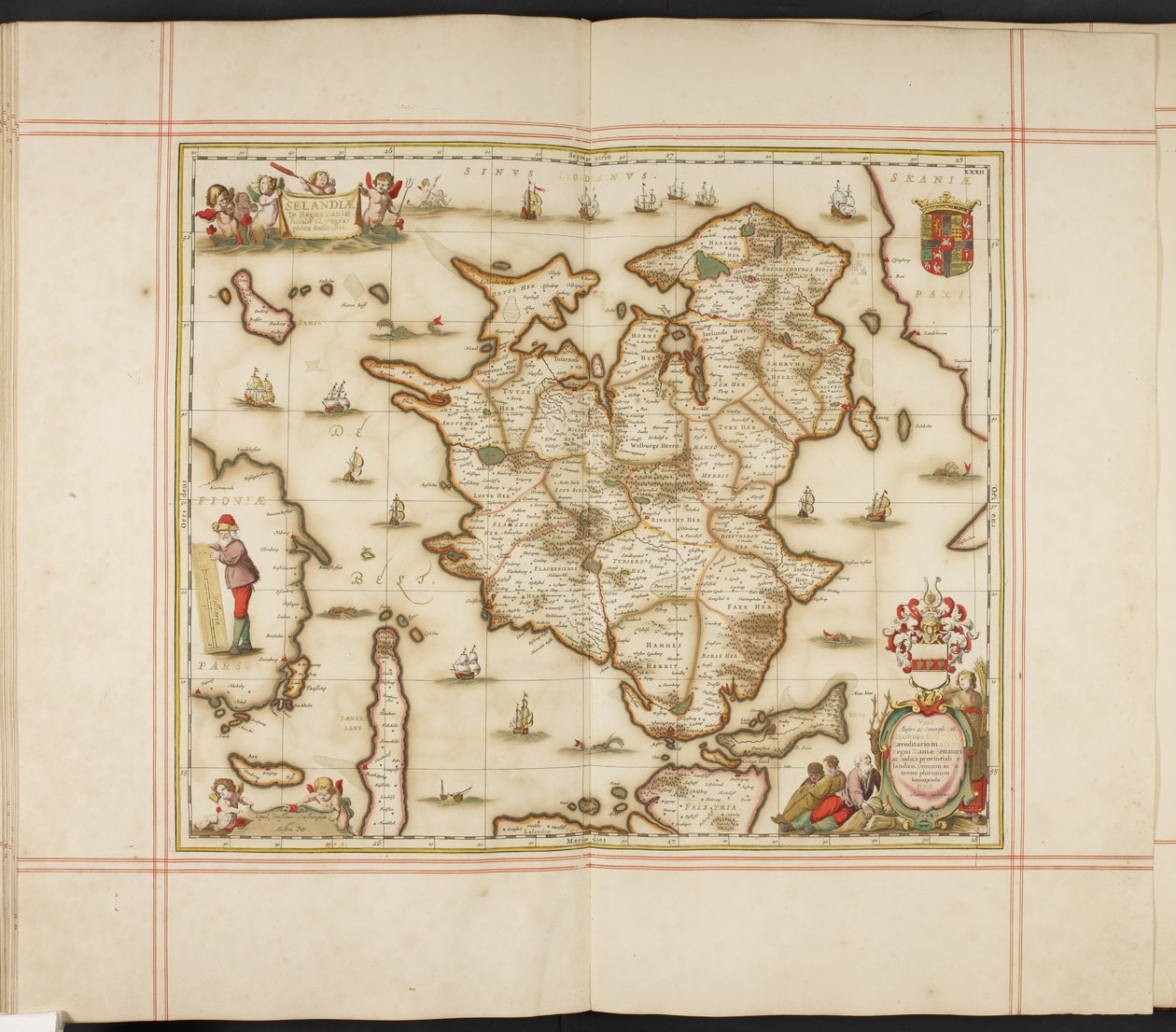 Map of Selandia by English School
