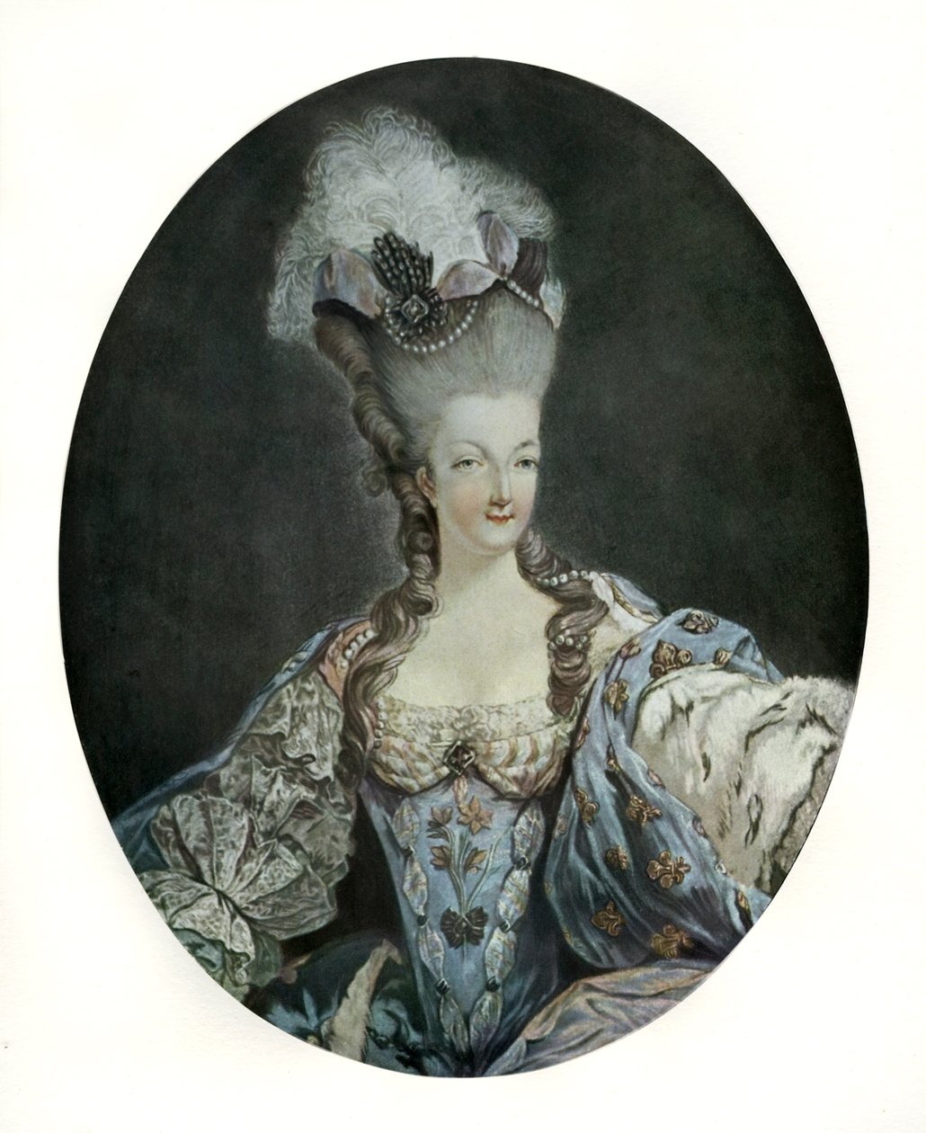 Marie Antoinette, Queen of France by English School