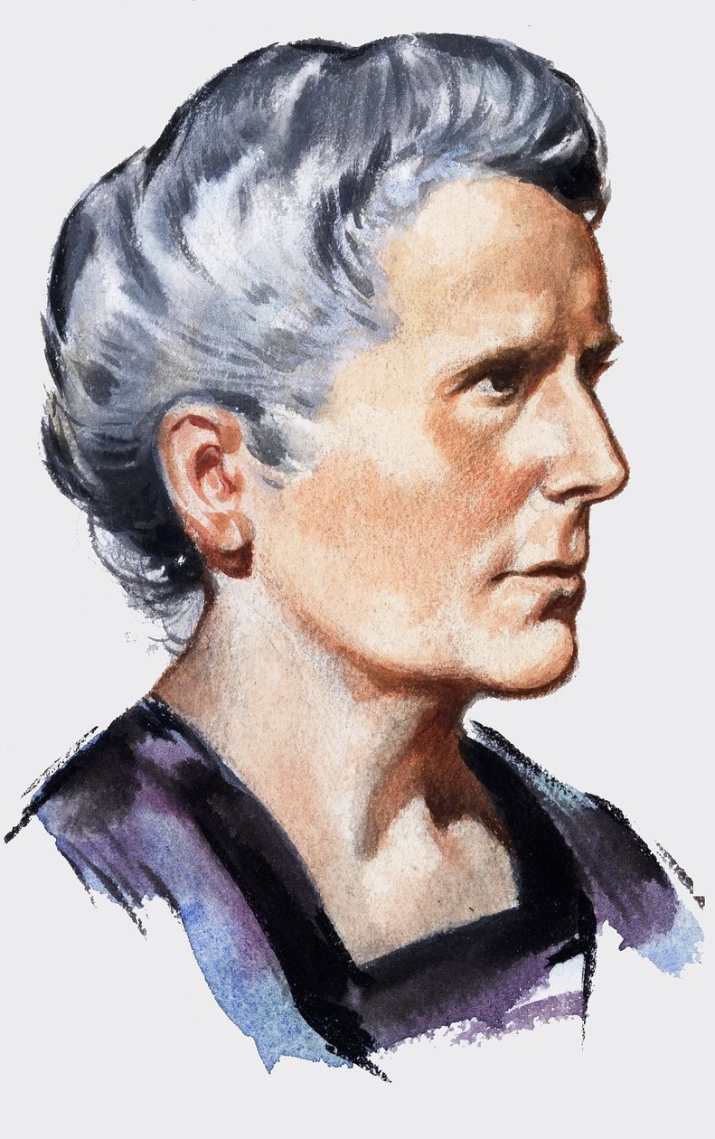 Marie Curie by English School