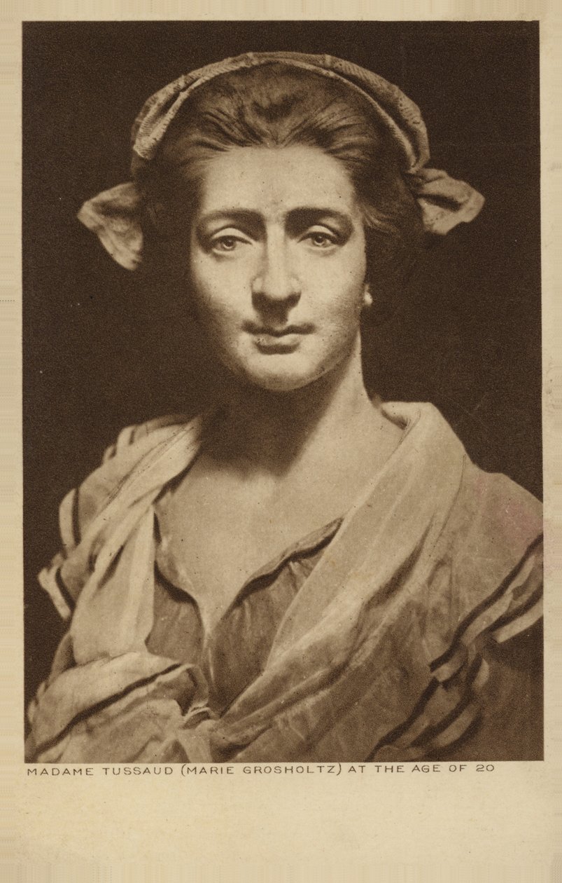 Marie Tussaud, French Artist and Wax Sculptor by English School