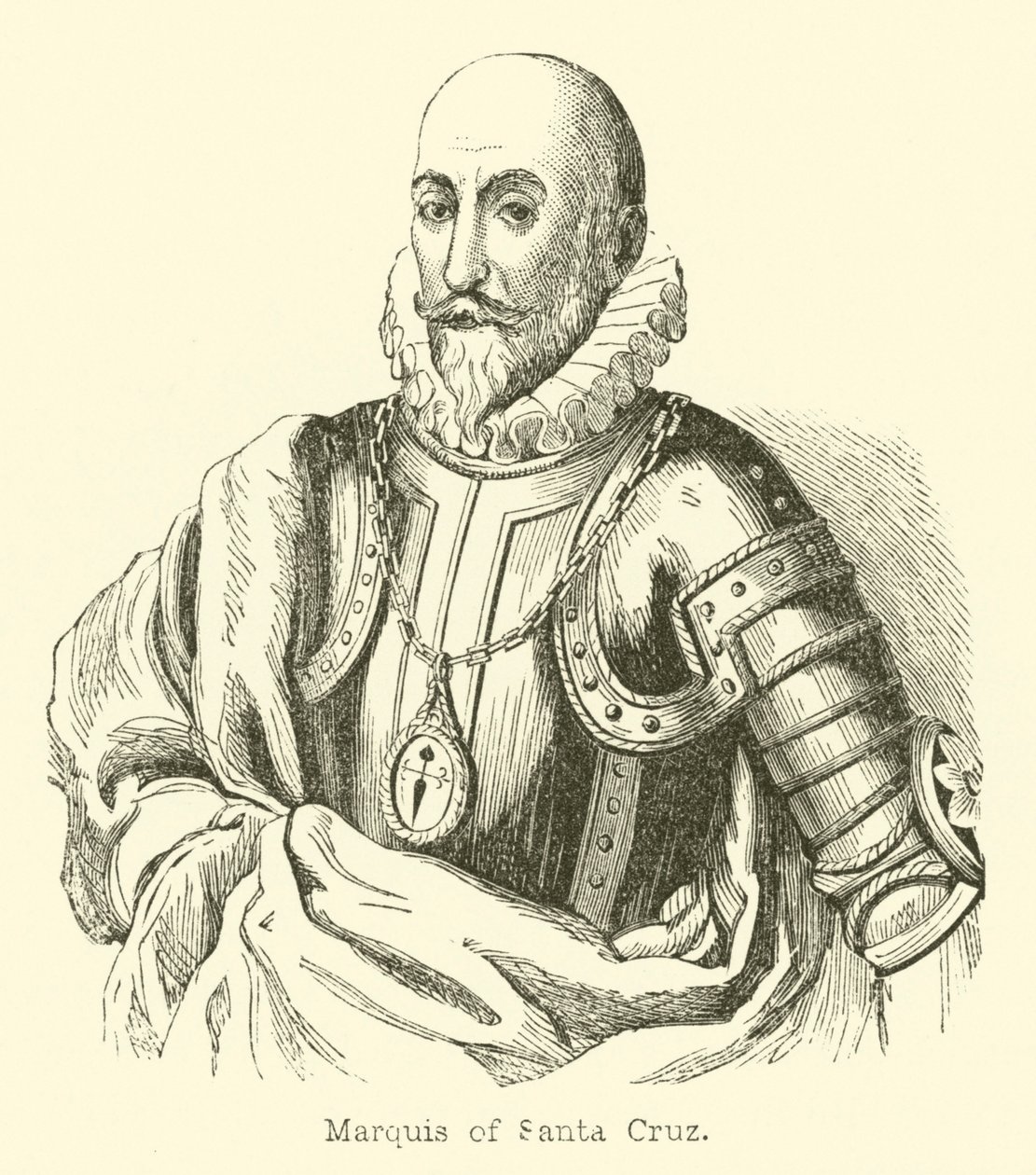 Marquis of Santa Cruz by English School