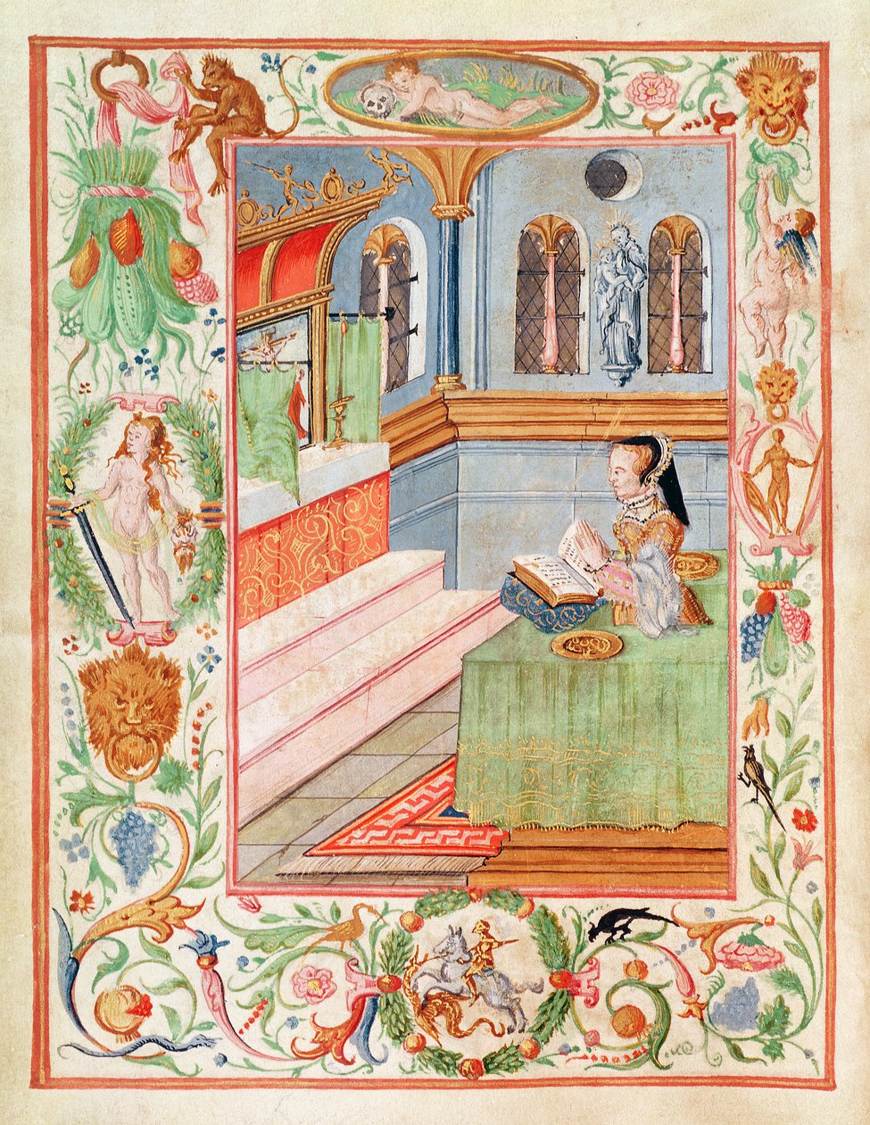 Mary I Blessing Cramp Rings by English School