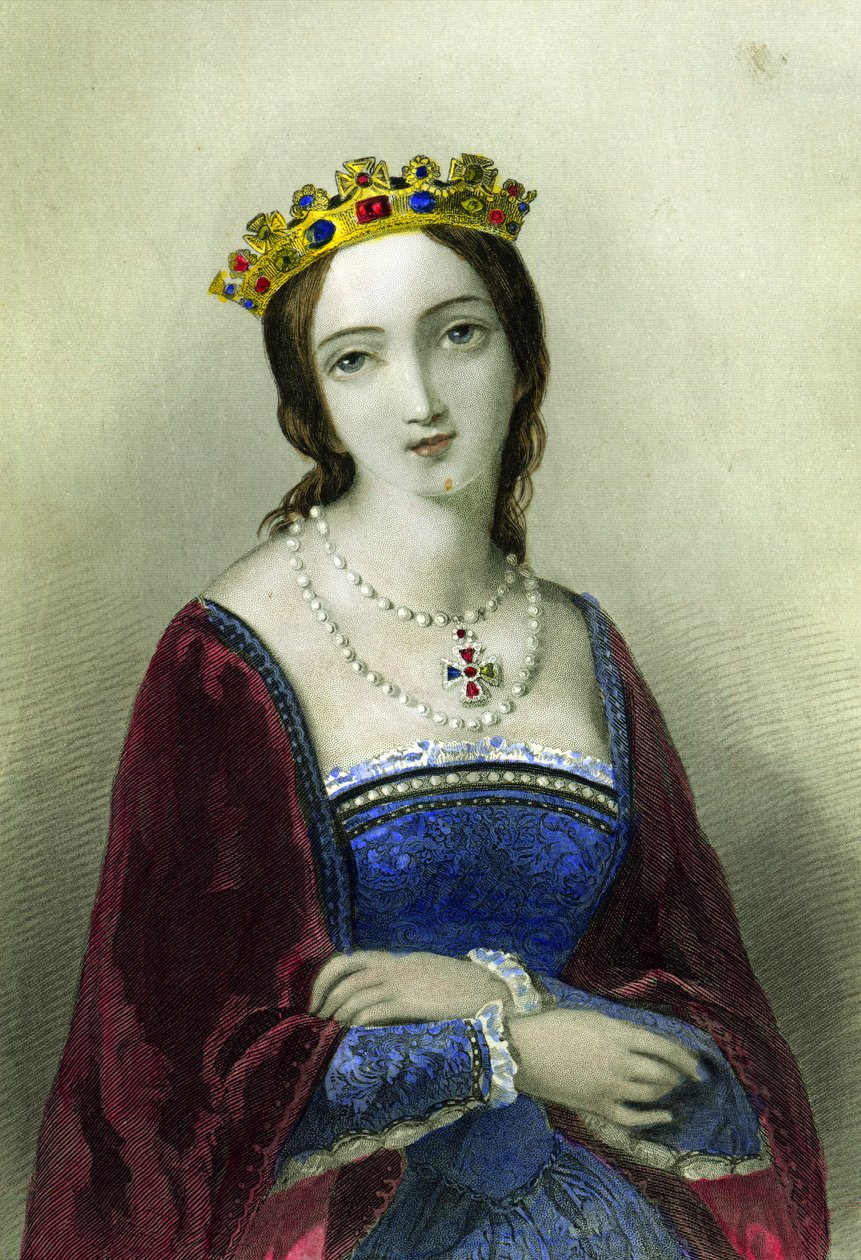 Mary I of England, daughter of Henry VIII, printed by Henry G. Bohn, 1856 by English School