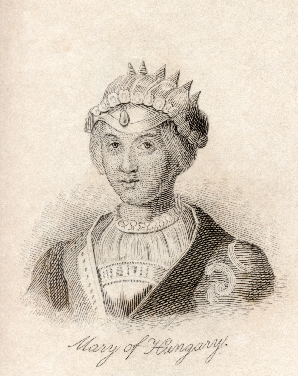 Mary of Habsburg, from 