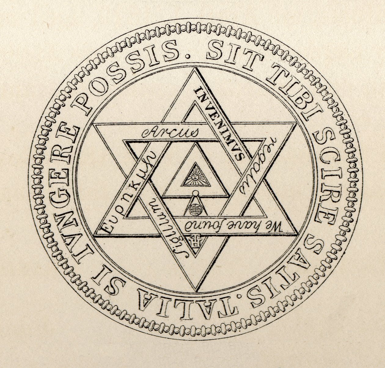 Masonic Seal of the Grand Chapter of London, from 