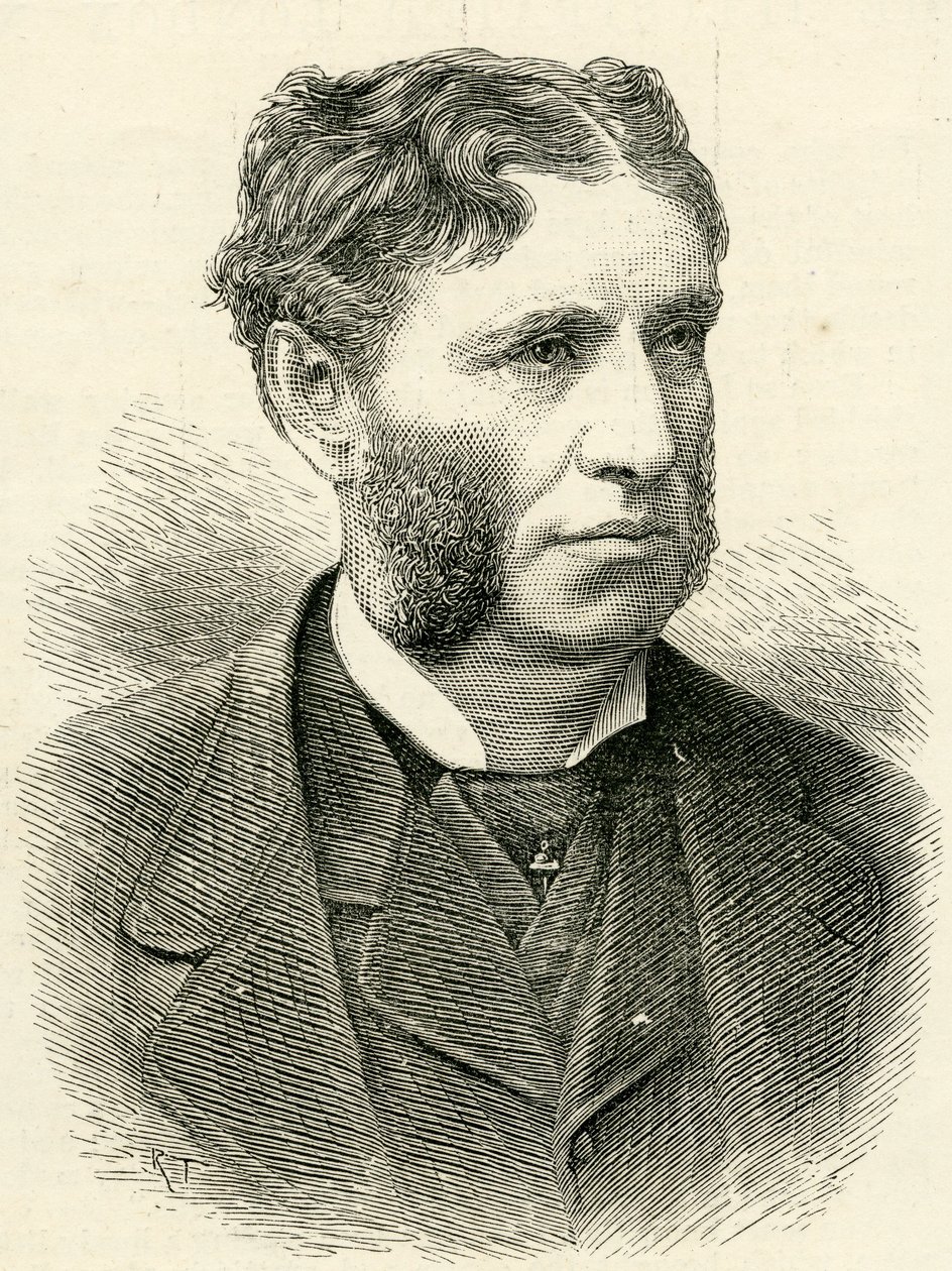 Matthew Arnold from The Illustrated London News 21st April, 1888 by English School